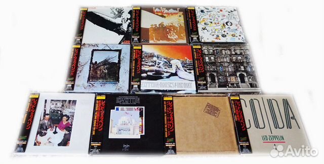 Led Zeppelin 10 mini LP CD Japan оригинал япония Led Zeppelin 10 mini LP CD Japan оригинал япония
