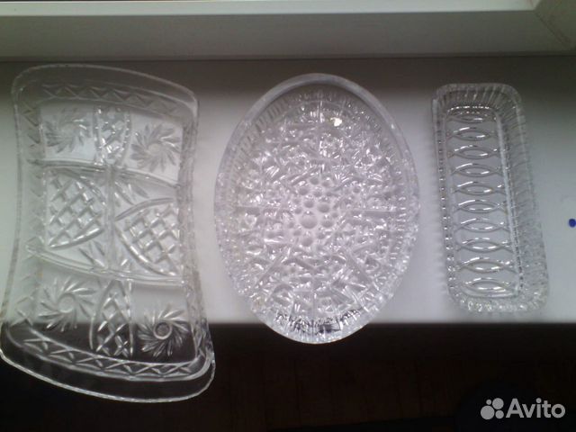 Хрустальные салатницы СССР