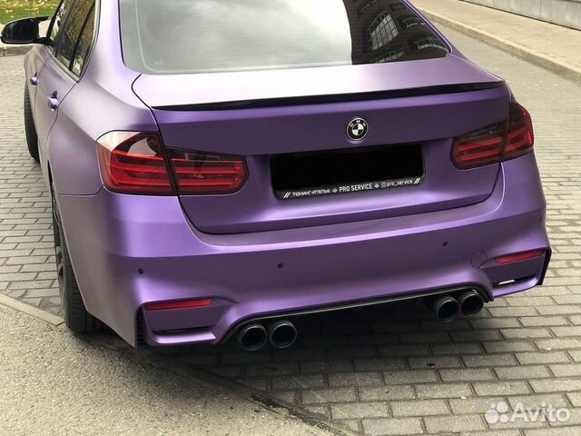 Спойлер бмв ф30 bmw f30 чёрный