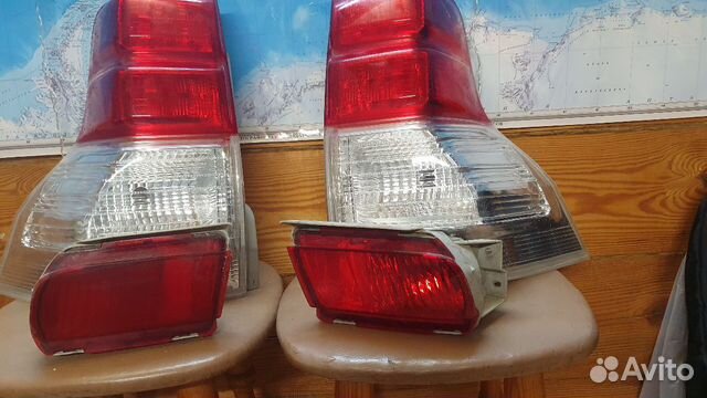 Прадам фары от toyota land cruiser prado