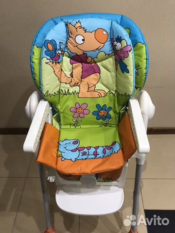 Стул для кормления Chicco Polly 2 in1