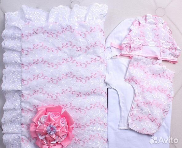 Комплект для выписки с одеялом Комплект для выписки с одеялом