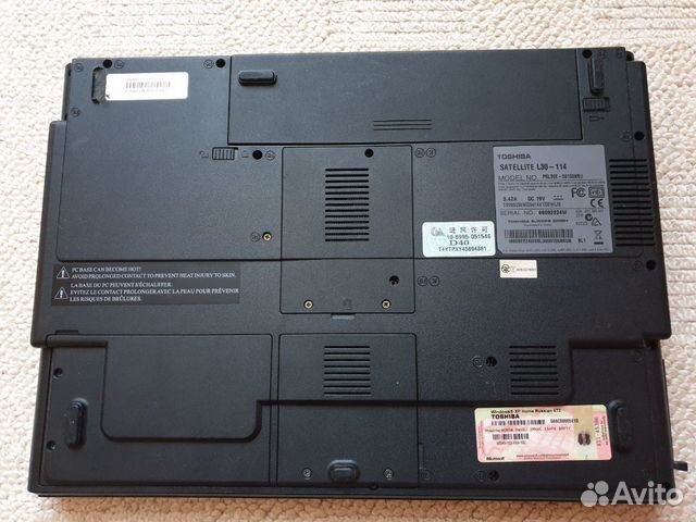 Ноутбук Toshiba satellite l30-114 Ноутбук Toshiba satellite l30-114