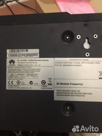 Маршрутизатор Huawei Secospace USG2110-A-GW-W Маршрутизатор Huawei Secospace USG2110-A-GW-W