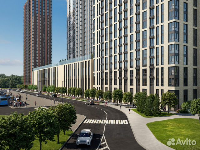 2-к квартира, 57.6 м², 29/30 эт. 2-к квартира, 57.6 м², 29/30 эт.