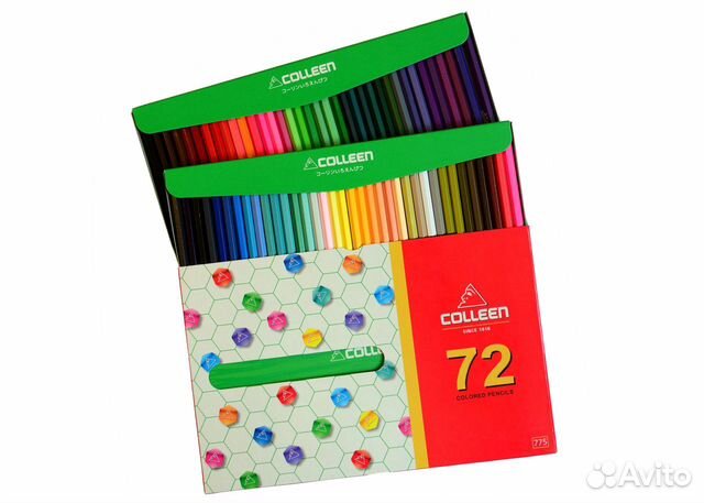 Фантастические цветные карандаши Colleen 72 (шт)