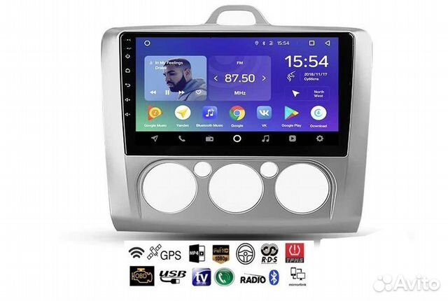 Штатное головное устройство Android Ford Focus II