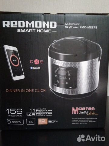 Новая Мультиварка redmond RMC-M227S