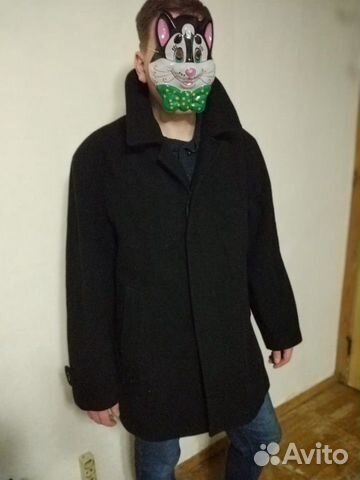 Пальто мужское 100 шерсть