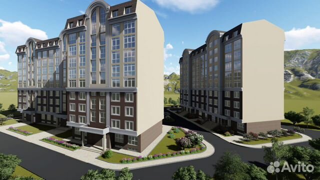 2-к квартира, 72.4 м², 4/10 эт. 2-к квартира, 72.4 м², 4/10 эт.