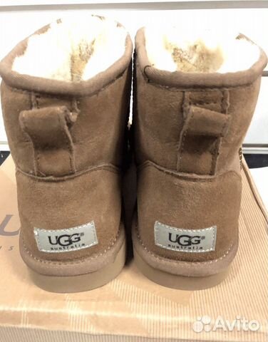 UGG угги, мини рыжие UGG угги, мини рыжие