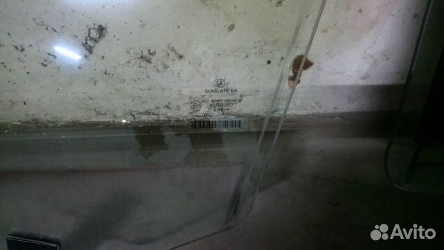 Mercedes W221 стекло двойное