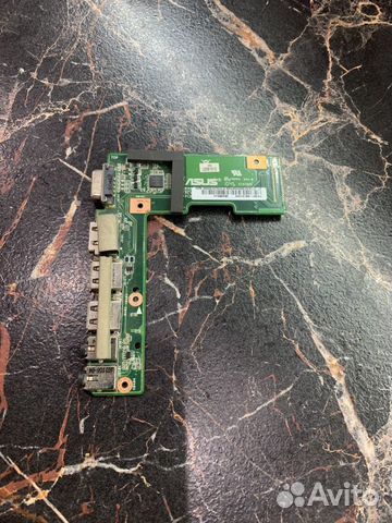Asus k52 a52 левая плата периферии usb aux vga hdm