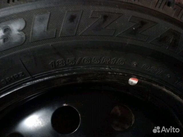 Шины Bridgestone с дисками 185/65r15 зима шипы Шины Bridgestone с дисками 185/65r15 зима шипы
