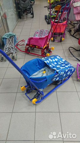 Санки Коляска Ника Универсал 5 новые