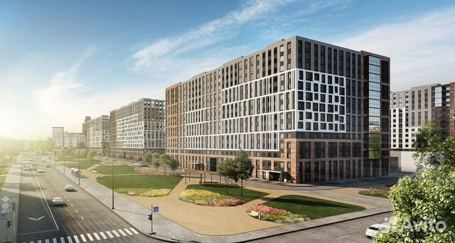 2-к квартира, 56.8 м², 2/14 эт.