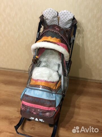 Коляска санки Ника 7-3