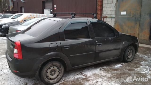 Багажник на Renault Logan, Sandero Атлант Багажник на Renault Logan, Sandero Атлант