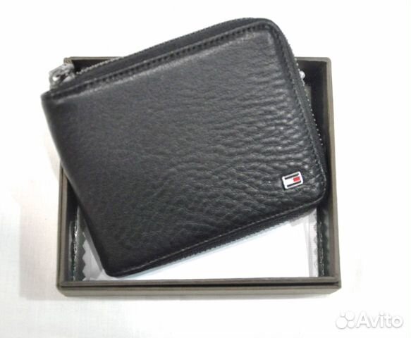 Мужской кошелек / Tommy Hilfiger / новый (черный)
