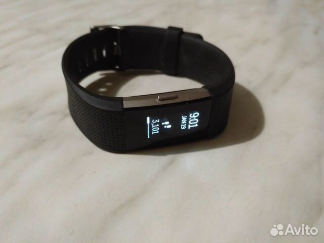 Фитнес часы Fitbit Charge 2 HR Black (L) Фитнес часы Fitbit Charge 2 HR Black (L)