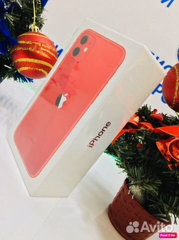 Новый iPhone 11 RED/ 128Gb/ в наличии