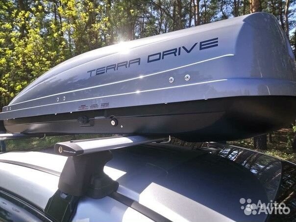 Автобокс Terra Drive 440 серый глянец Автобокс Terra Drive 440 серый глянец