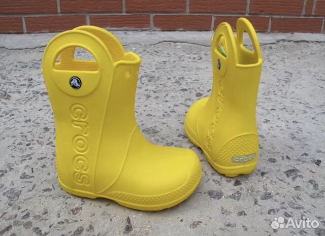 Резиновые сапоги crocs