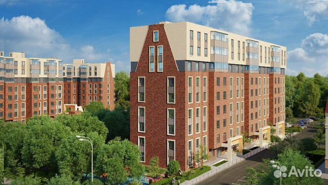 3-к квартира, 59.4 м², 1/10 эт.