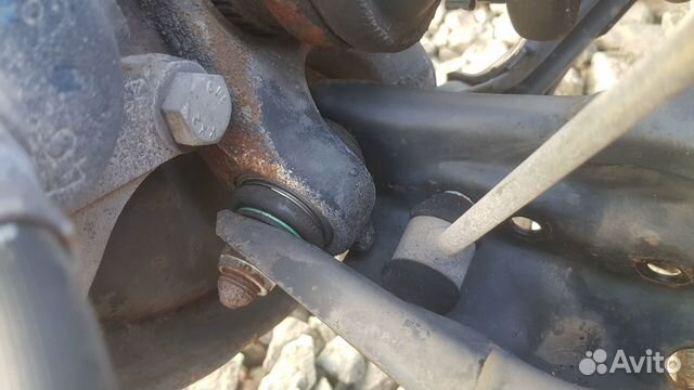 Задний подрамник в сборе на Mercedes-Benz W210 E55