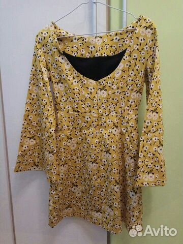 Эффектное праздничное платье мини Эффектное праздничное платье мини