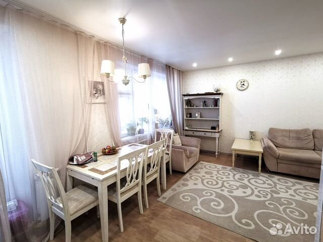 3-к квартира, 75.5 м², 6/10 эт.