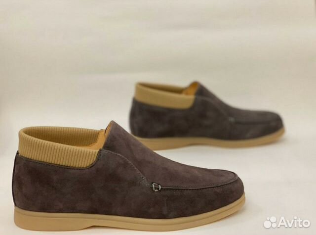 Лоферы замшевые Loro Piana Лоферы замшевые Loro Piana