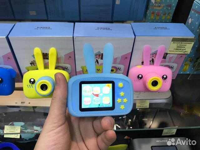 Детский фотоаппарат kids camera (с ушками) Детский фотоаппарат kids camera (с ушками)