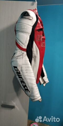 Кожаная мотокуртка Dainese