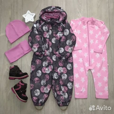 Комбинезон Crockid 86-92 и ботиночки Twiki 23