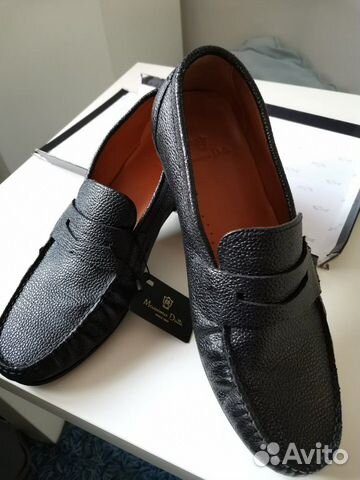 Новый мокасин оригинал Massimo dutti