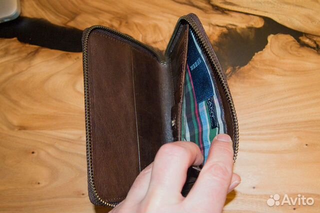 Gant, портмоне на молнии, новое (натуральная кожа) Gant, портмоне на молнии, новое (натуральная кожа)