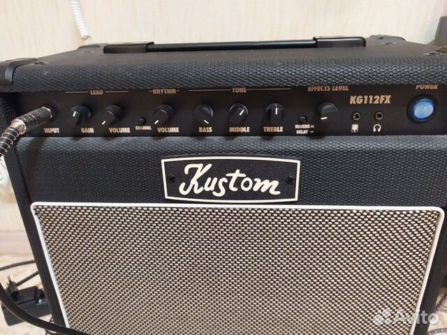 Комбоусилитель Kustom kg 112 fx Комбоусилитель Kustom kg 112 fx