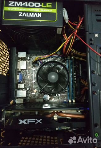 Игровой Intel Core I5+12GB DDR3+RX480