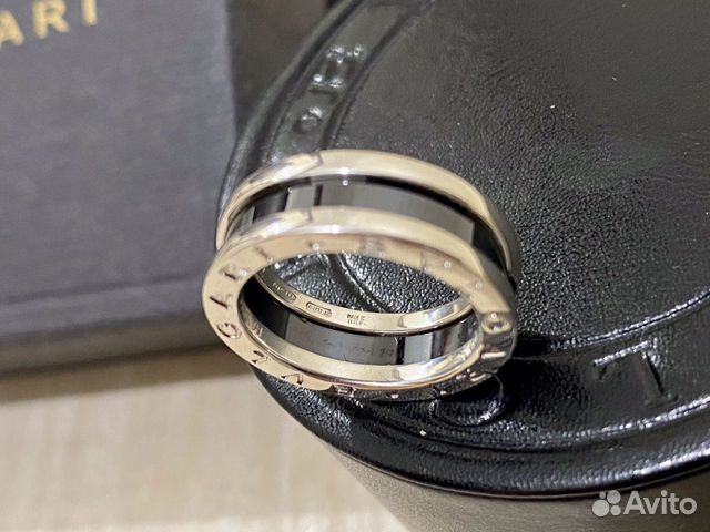 Bvlgari Кольцо, Оригинал,черная керамика Bvlgari Кольцо, Оригинал,черная керамика