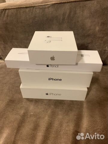 Коробки Apple AirPods, Pencil, iPhone 6Plus, 7Plus Коробки Apple AirPods, Pencil, iPhone 6Plus, 7Plus