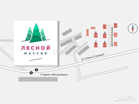 1-к квартира, 43.3 м², 9/18 эт.