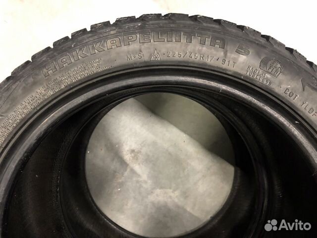 Шина шипованая Nokian Hakkapeliitta 5 - 225/45/R17 Шина шипованая Nokian Hakkapeliitta 5 - 225/45/R17