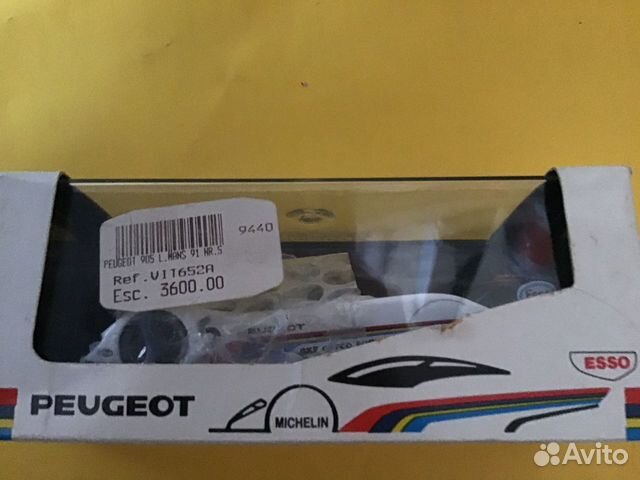 Peugeot 905 Esso Vitesse Le mans 91 №5 1/43