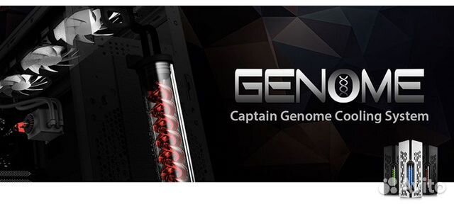Корпус Deepcool genome II WH-BL BK-GN BK-RD Корпус Deepcool genome II WH-BL BK-GN BK-RD