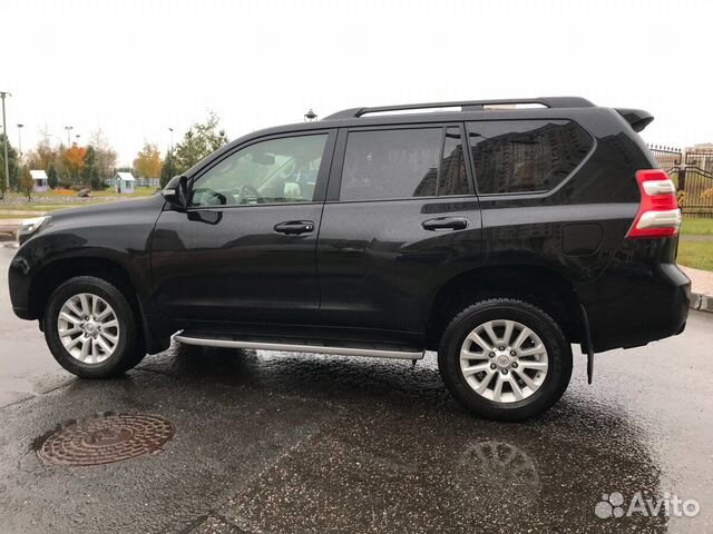 Двери Toyota Land Cruiser Prado 150 Черные идеал