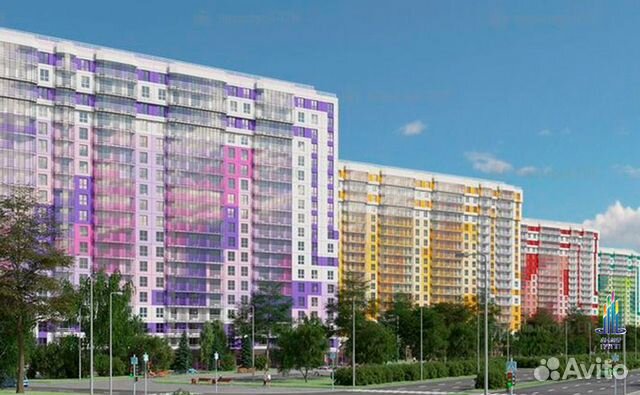 1-к квартира, 42.5 м², 18/19 эт.