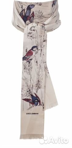 Шарф Dolce Gabbana шелковый новый