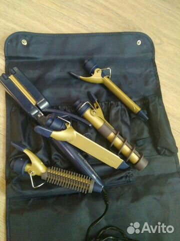 Профессиональный набор для гофре и укладки Philips