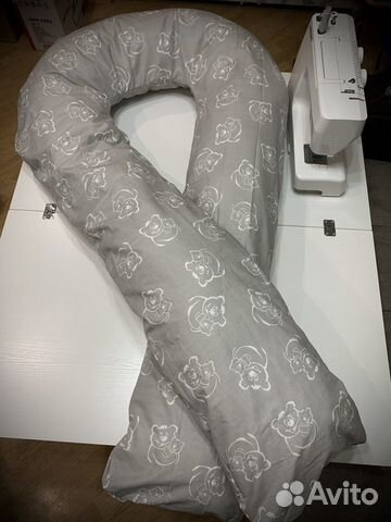 Подушка для беременных и кормления. Ручной работы